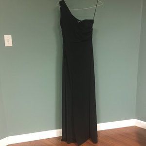 Black One Shoulder Dress